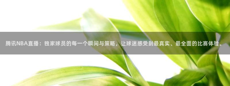 腾讯NBA直播：独家球员的每一个瞬间与策略，让球迷感受到最真实、最全面的比赛体验。