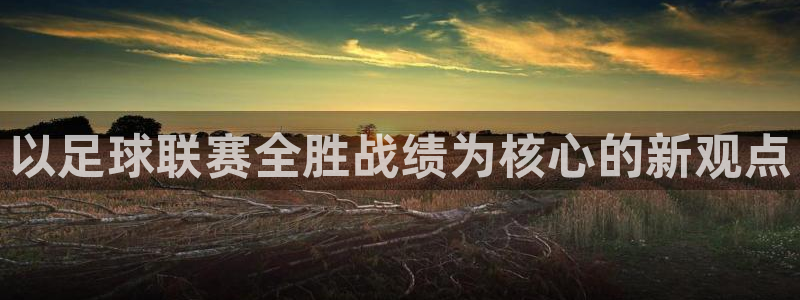 以足球联赛全胜战绩为核心的新观点