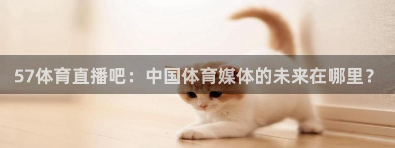 57体育直播吧：中国体育媒体的未来在哪里？